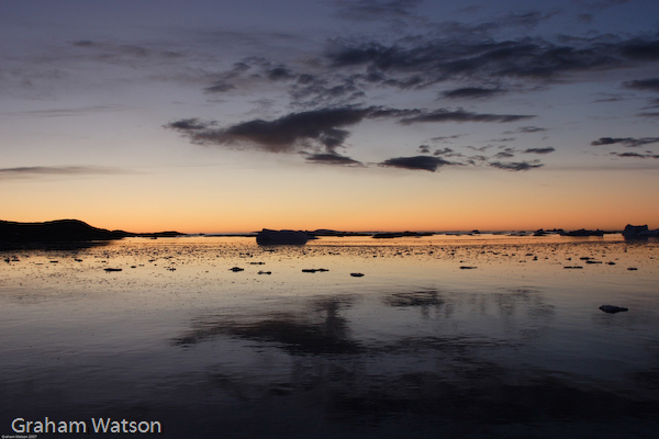 Sunset at Pleneau Island