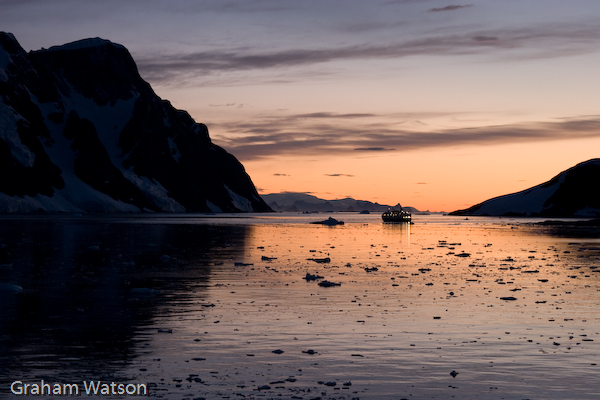 Sunset at Pleneau Island