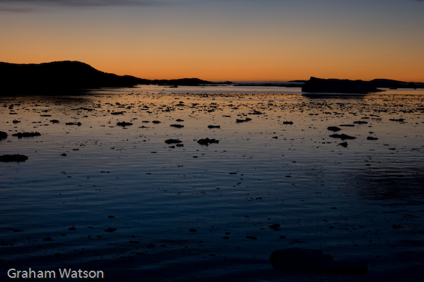 Sunset at Pleneau Island
