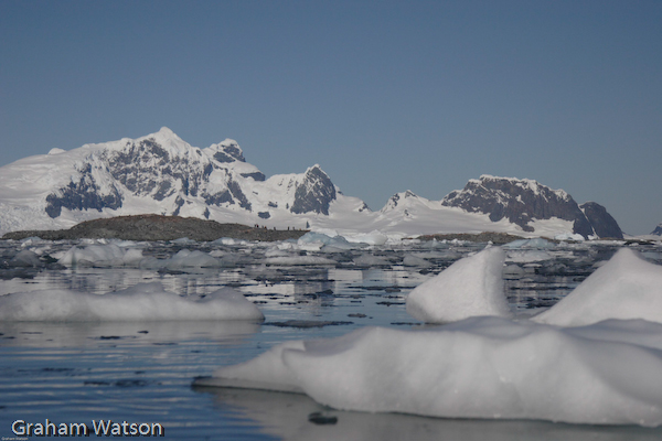 Fish Island group in foreground